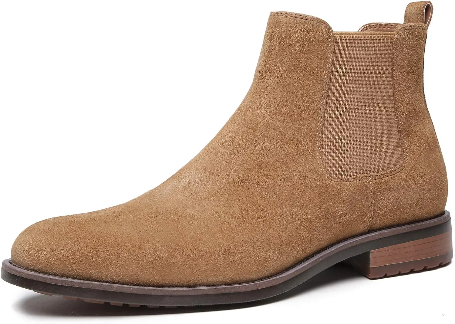 Men's Suede Black Classic Leather Chelsea Style Boots