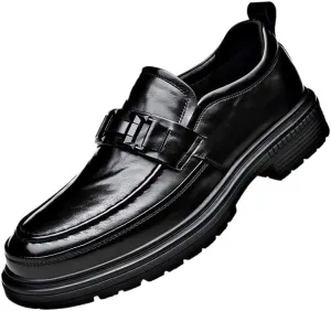 Men's Trendy Brogue Wingtip Dress Shoes Formal Leather Shoes for Weddings Business Office Prom for Men