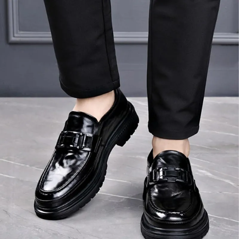 Men's Trendy Brogue Wingtip Dress Shoes Formal Leather Shoes for Weddings Business Office Prom for Men