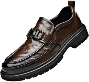 Men's Trendy Brogue Wingtip Dress Shoes Formal Leather Shoes for Weddings Business Office Prom for Men