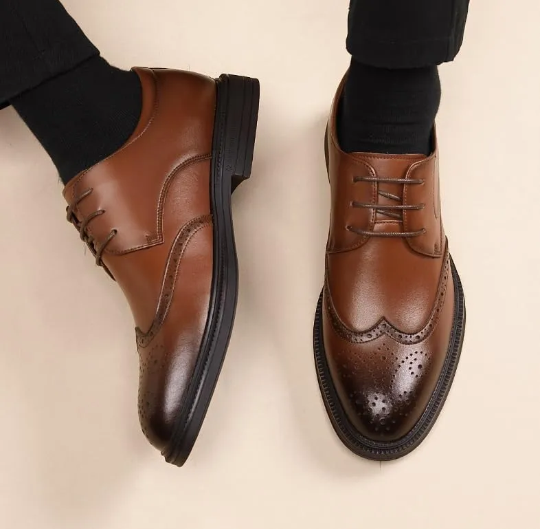 Men's Tuxedo Shoes Formal Dress Shoes Shiny Patent Leather Oxfords for Wedding Prom Business