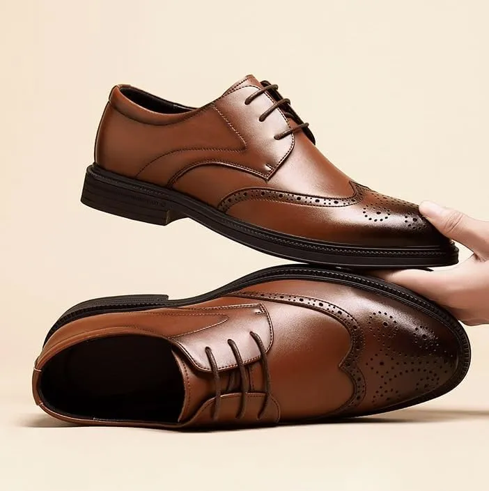 Men's Tuxedo Shoes Formal Dress Shoes Shiny Patent Leather Oxfords for Wedding Prom Business
