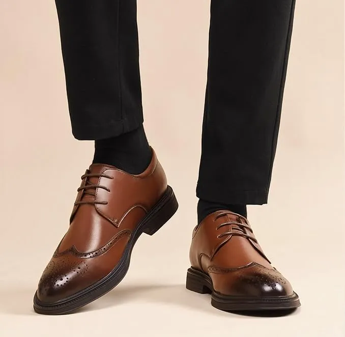 Men's Tuxedo Shoes Formal Dress Shoes Shiny Patent Leather Oxfords for Wedding Prom Business
