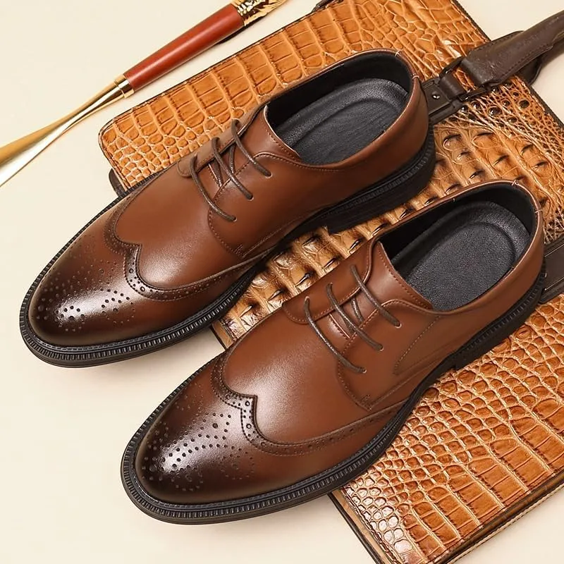 Men's Tuxedo Shoes Formal Dress Shoes Shiny Patent Leather Oxfords for Wedding Prom Business