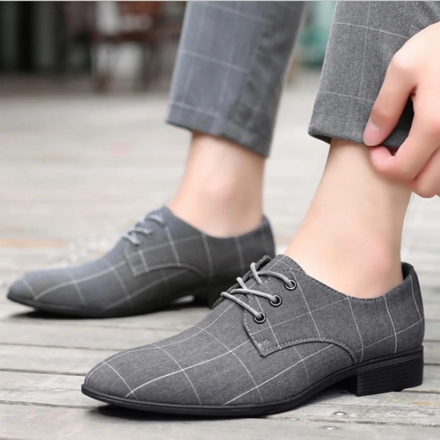 Mens Tuxedo Shoes Patent Dress Shoes Casual Business Oxford Leather Shoes Classic Modern Formal Leather Shoes Loafers