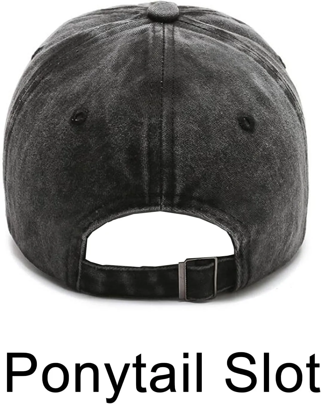 Men's Vintage Washed Purple Distressed Baseball Cap