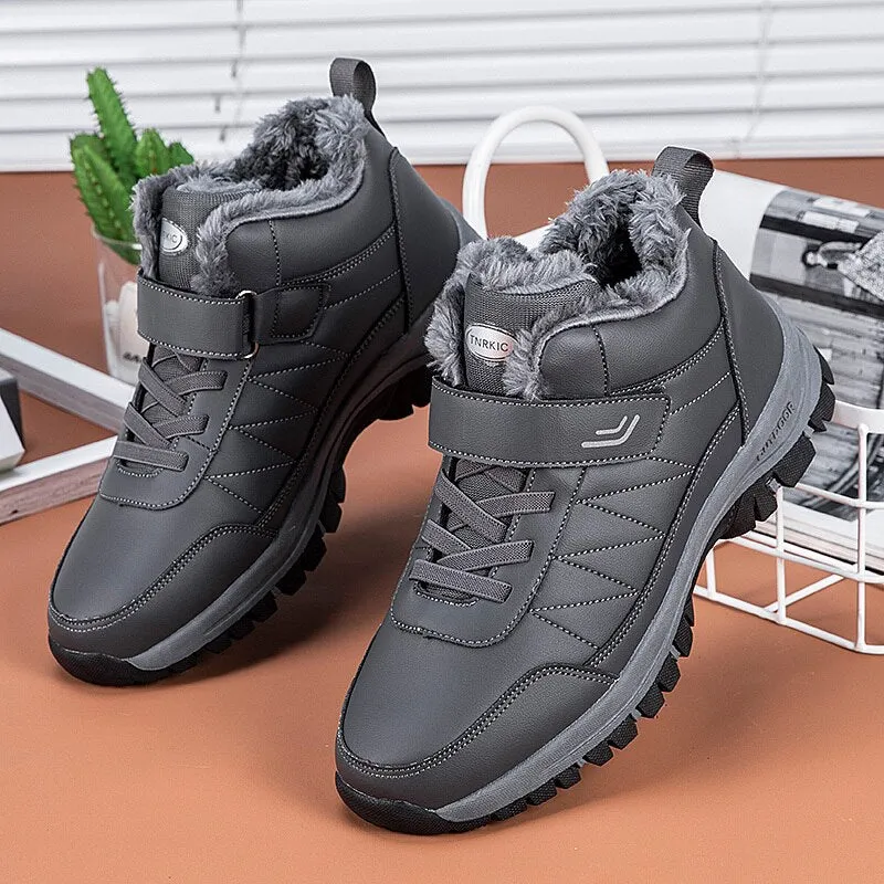 Men's Waterproof Leather  Boots