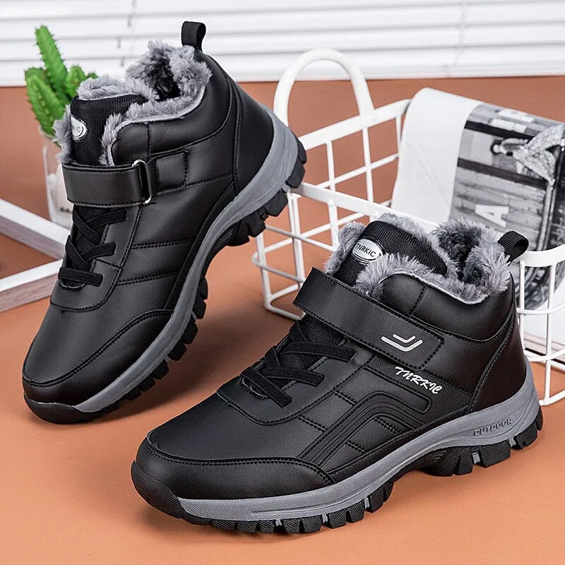 Men's Waterproof Leather  Boots