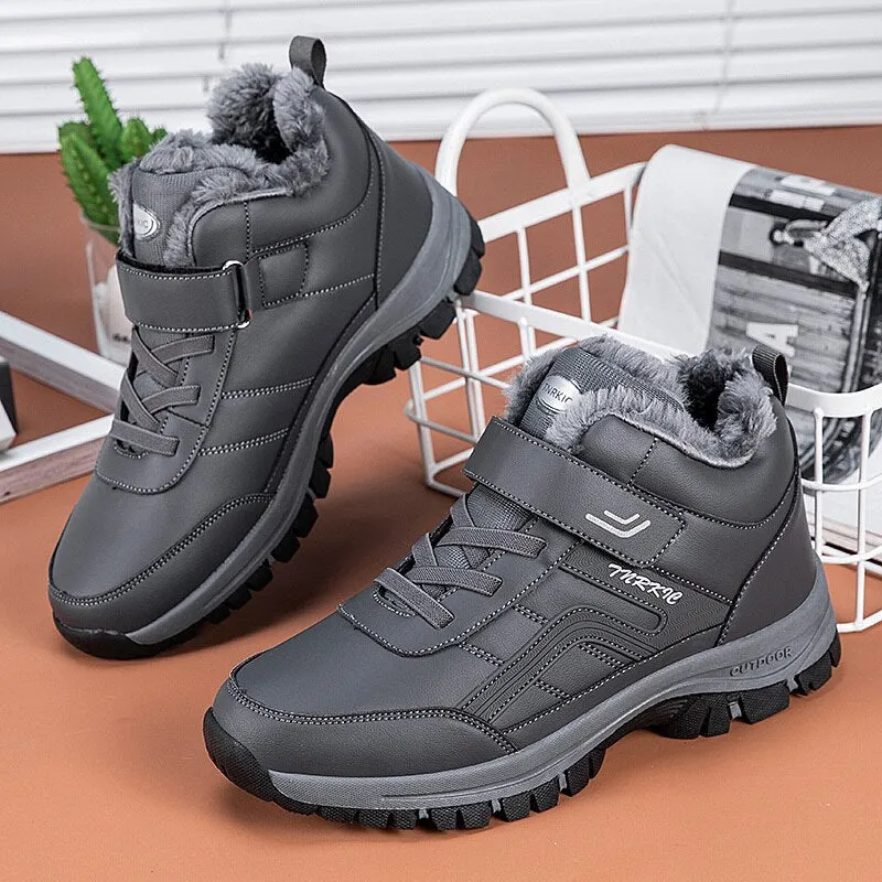 Men's Waterproof Leather  Boots