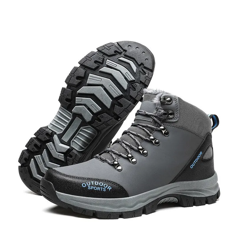 Men's Waterproof Leather  Boots