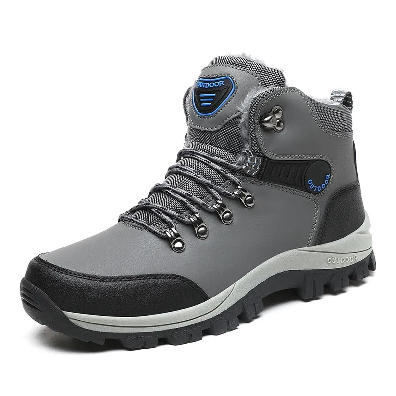 Men's Waterproof Leather  Boots