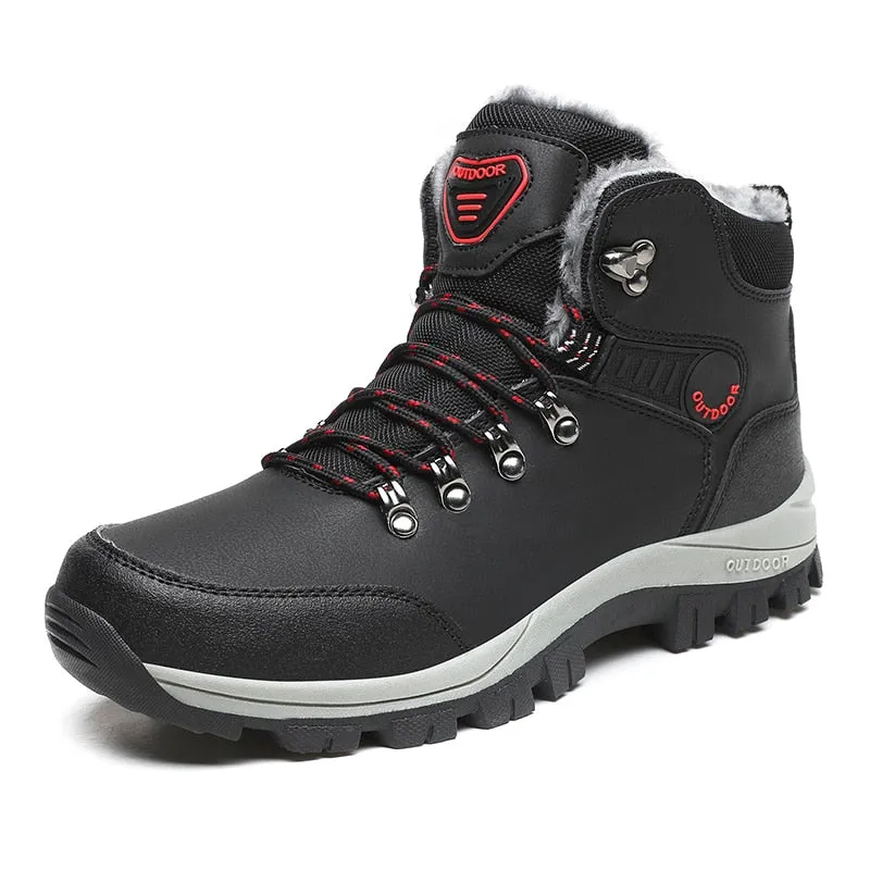 Men's Waterproof Leather  Boots
