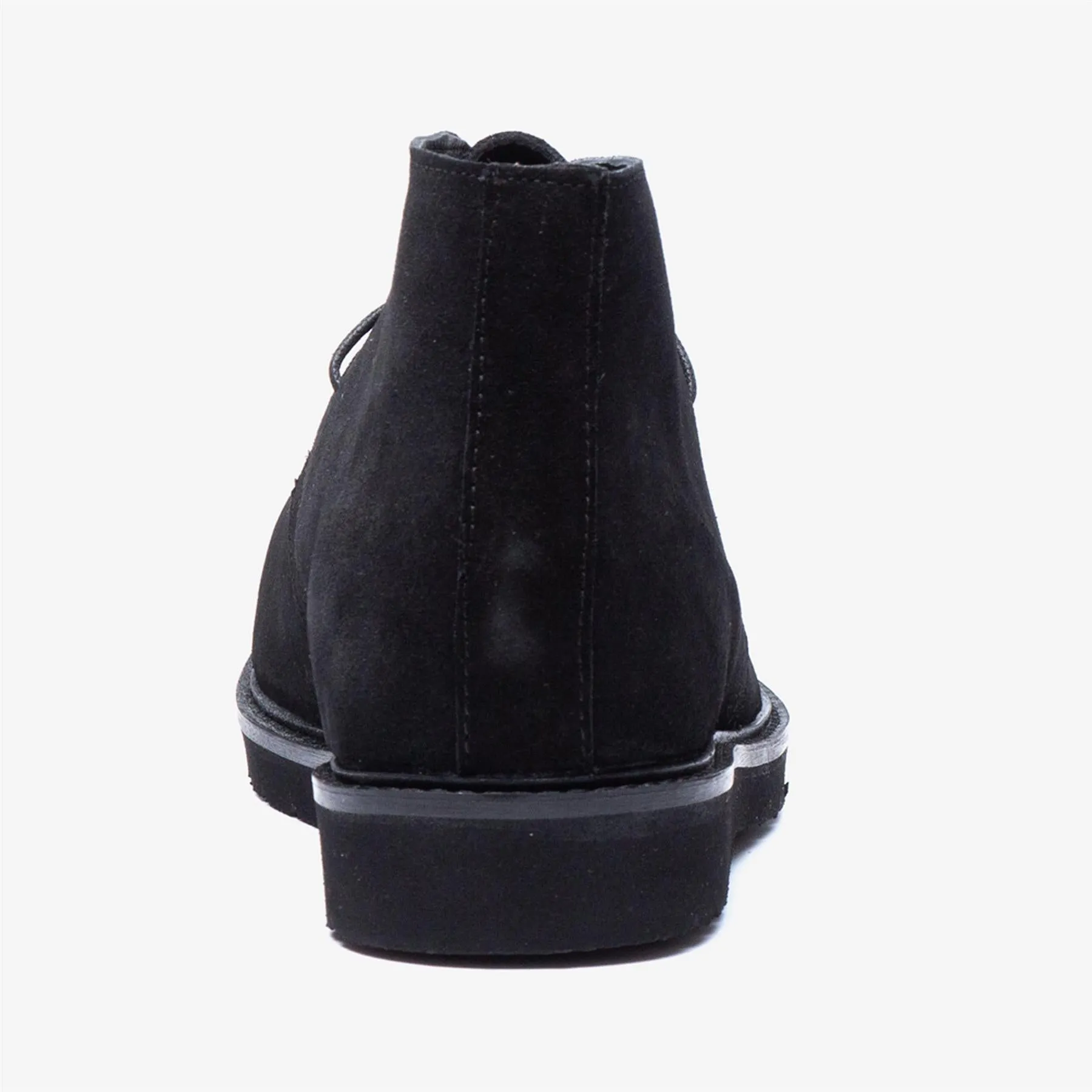 Men's Wide Fit Tredd Well William 22759 Suede Dress Boots - Black