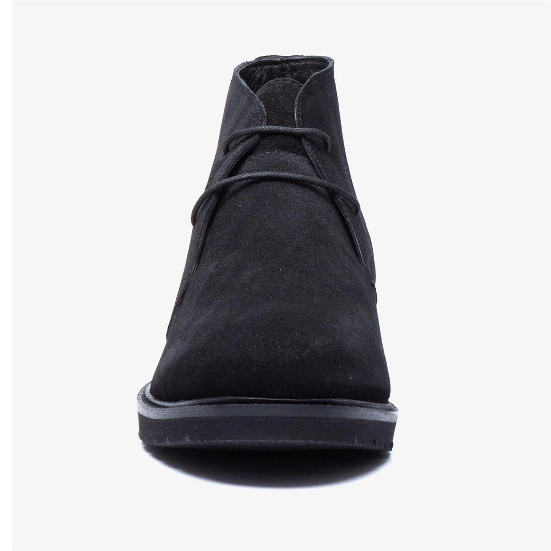 Men's Wide Fit Tredd Well William 22759 Suede Dress Boots - Black