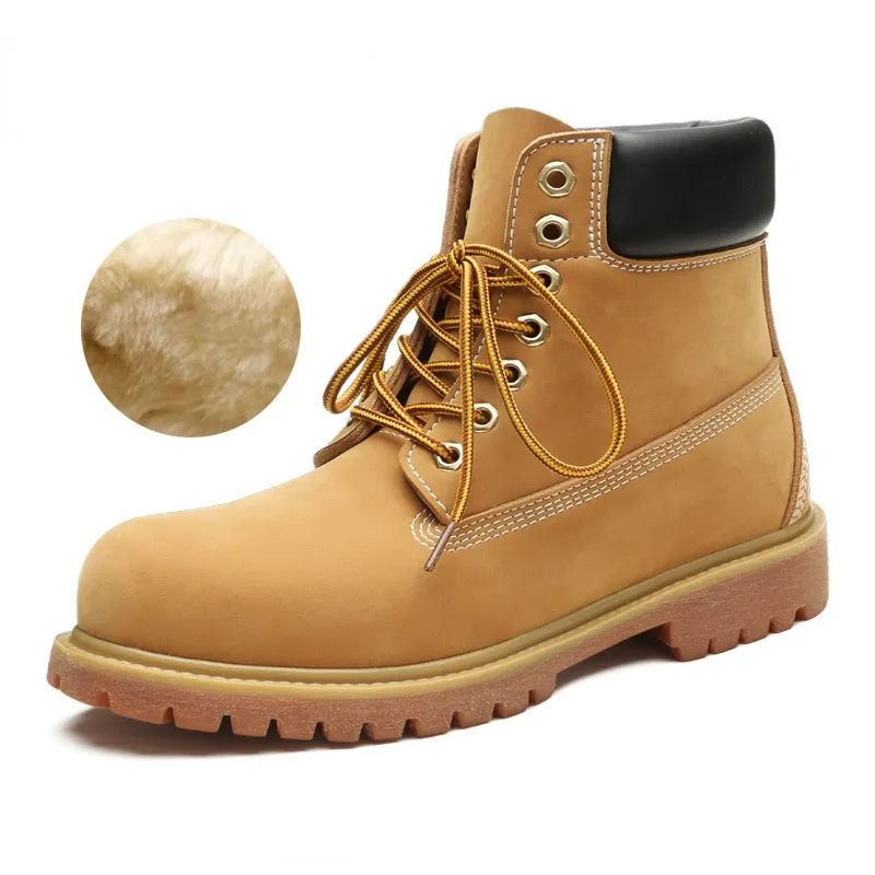 Men's Winter Classic Yellow Snow Boots