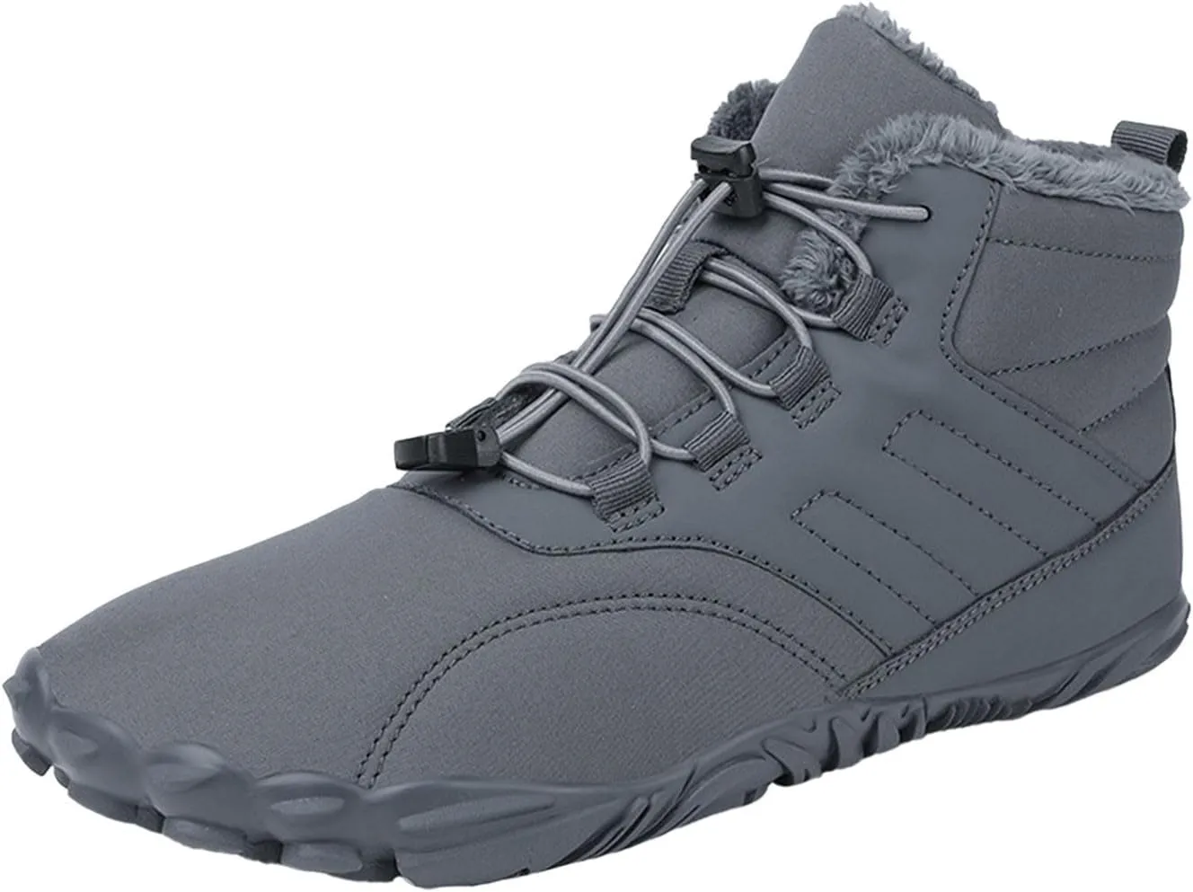 Men's Work Boots Non Steel Toe Hiking Sneakers Boot with Comfort Safety Toe Shoes for Women Nonslip Slip On Platform Shoes Lightweight Comfortable Hike Grounded Footwear