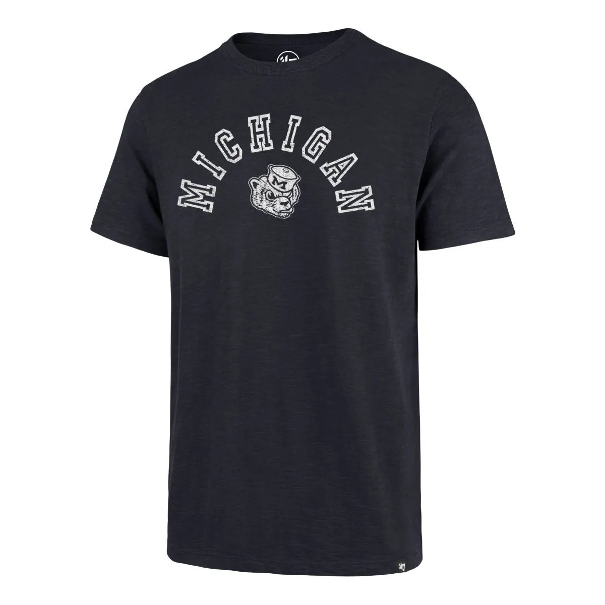 Michigan Wolverines '47 Vintage Fall Navy "Landmark" Scrum T-Shirt