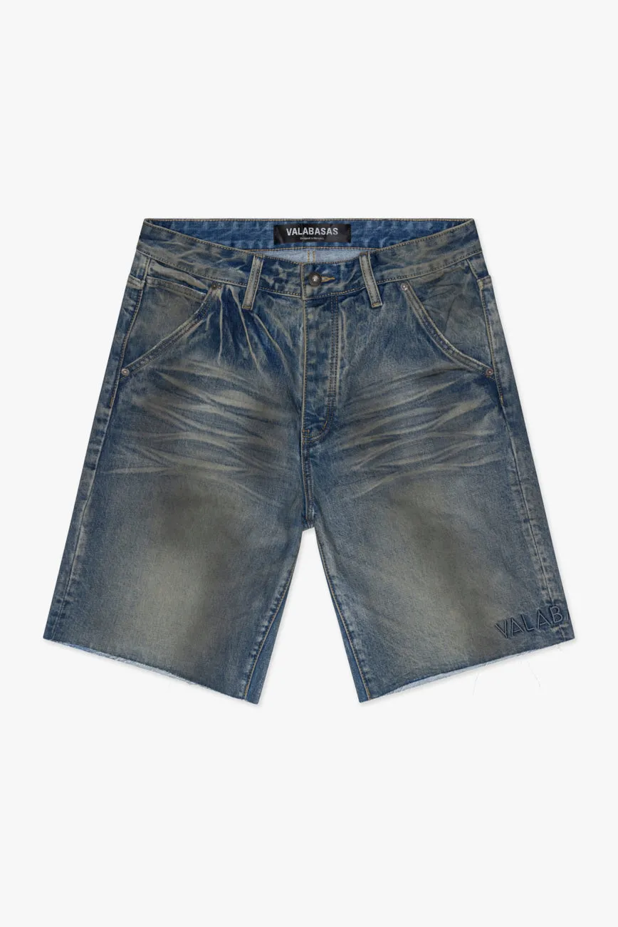 Mr.Shorts Dirty Vintage Blue