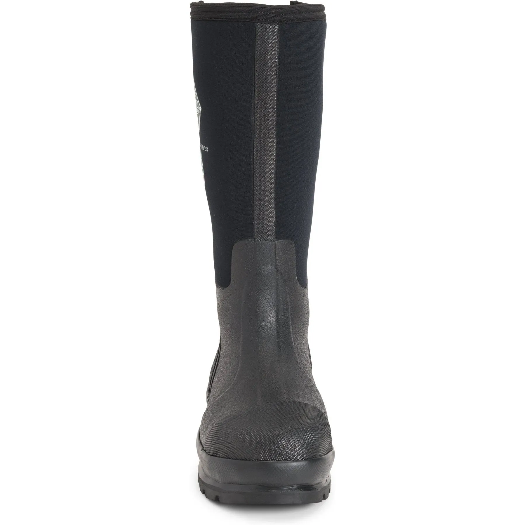 Muck Men's Chore Wide Calf Steel Toe Waterproof Rubber Work Boot - Black - MCXF-Steel