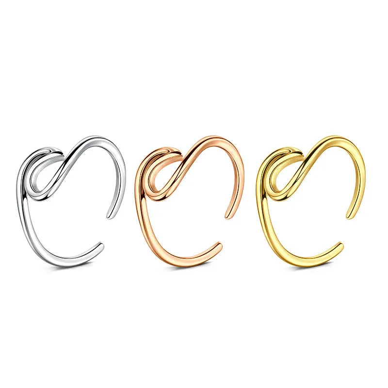 Mulit-color Pointed mouth toe ring