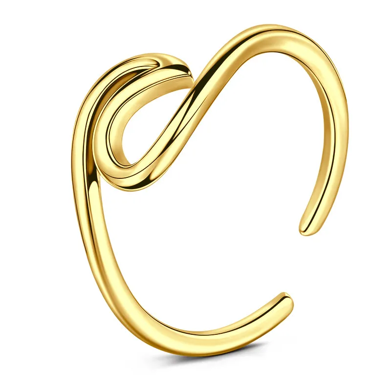 Mulit-color Pointed mouth toe ring