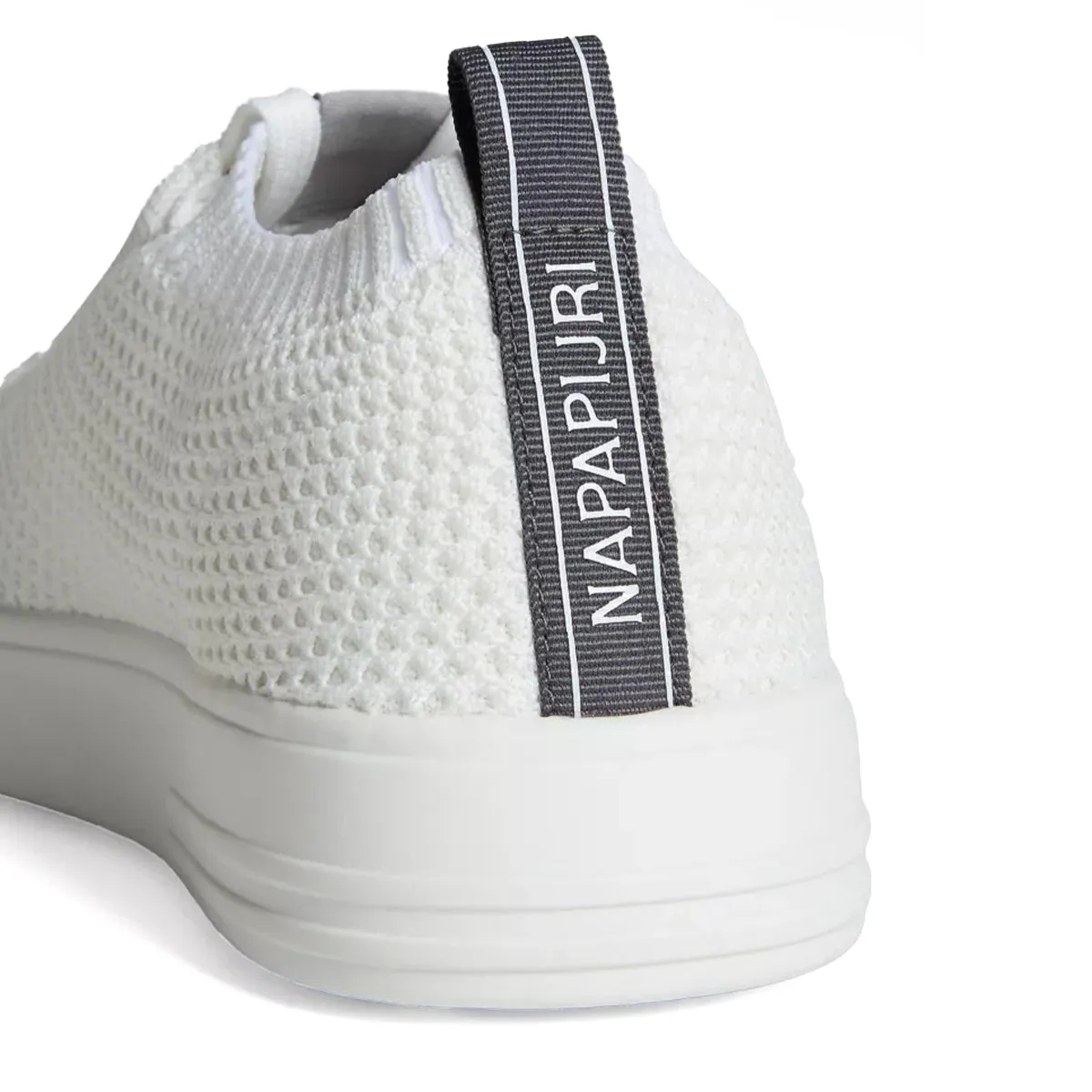 Napapijri - Bark Knit Bright White Sneakers - NP0A4HKQ - BRIGHT/WHITE