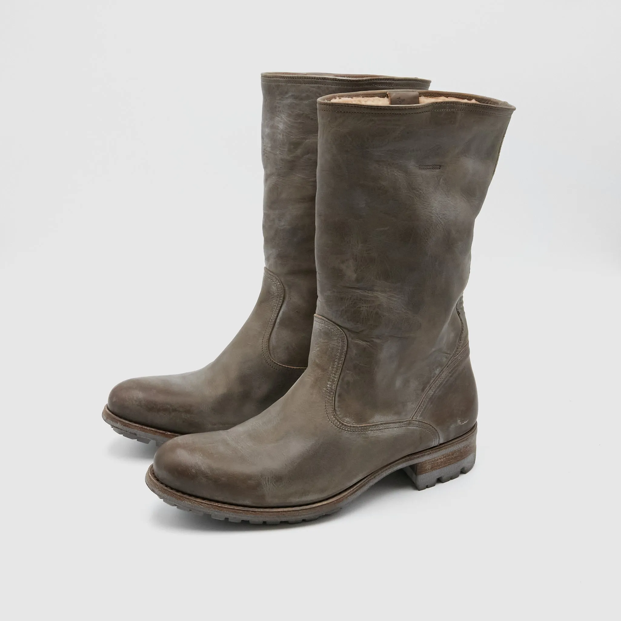 n.d.c. made by hand Ladies Vallee Blanche Barrage Sheep Boots