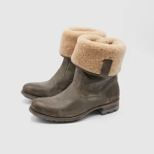 n.d.c. made by hand Ladies Vallee Blanche Barrage Sheep Boots