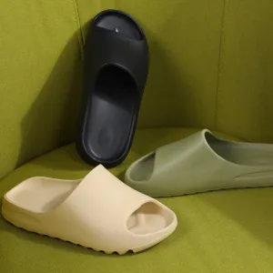 New Men Slippers Indoor Home Summer Beach Ourdoor Slides Ladies Solid Slipers Platform Mules Shoes Woman Flats Zapatos