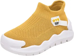 New Spring and Breathable Knitted Sneakers for Boys Girls Middle and Older Children Boy Sneakers Boys Athletic Shoes