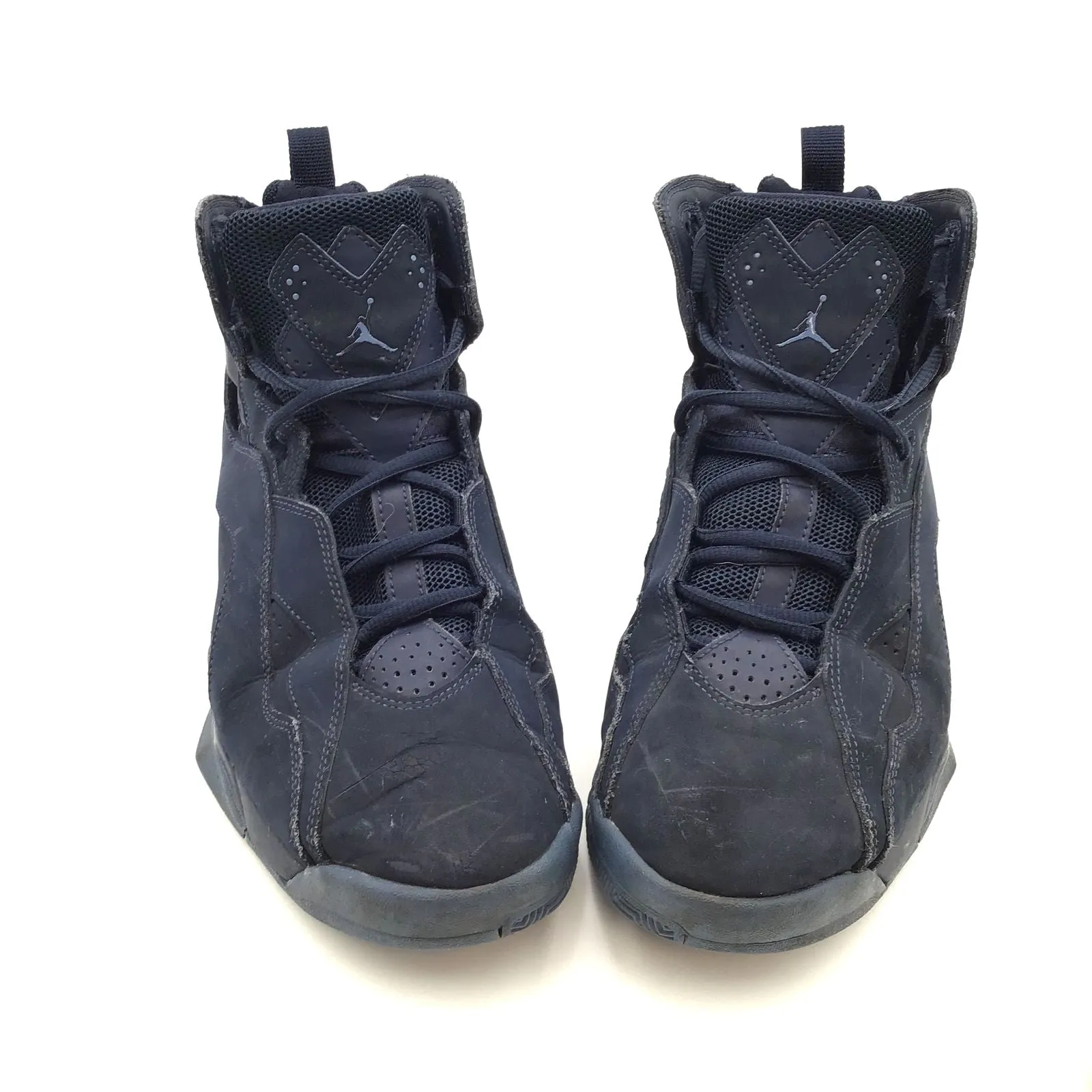 Nike Air Jordan Men's True Flight 'Obsidian' Sneakers-Size 10 ( COA)