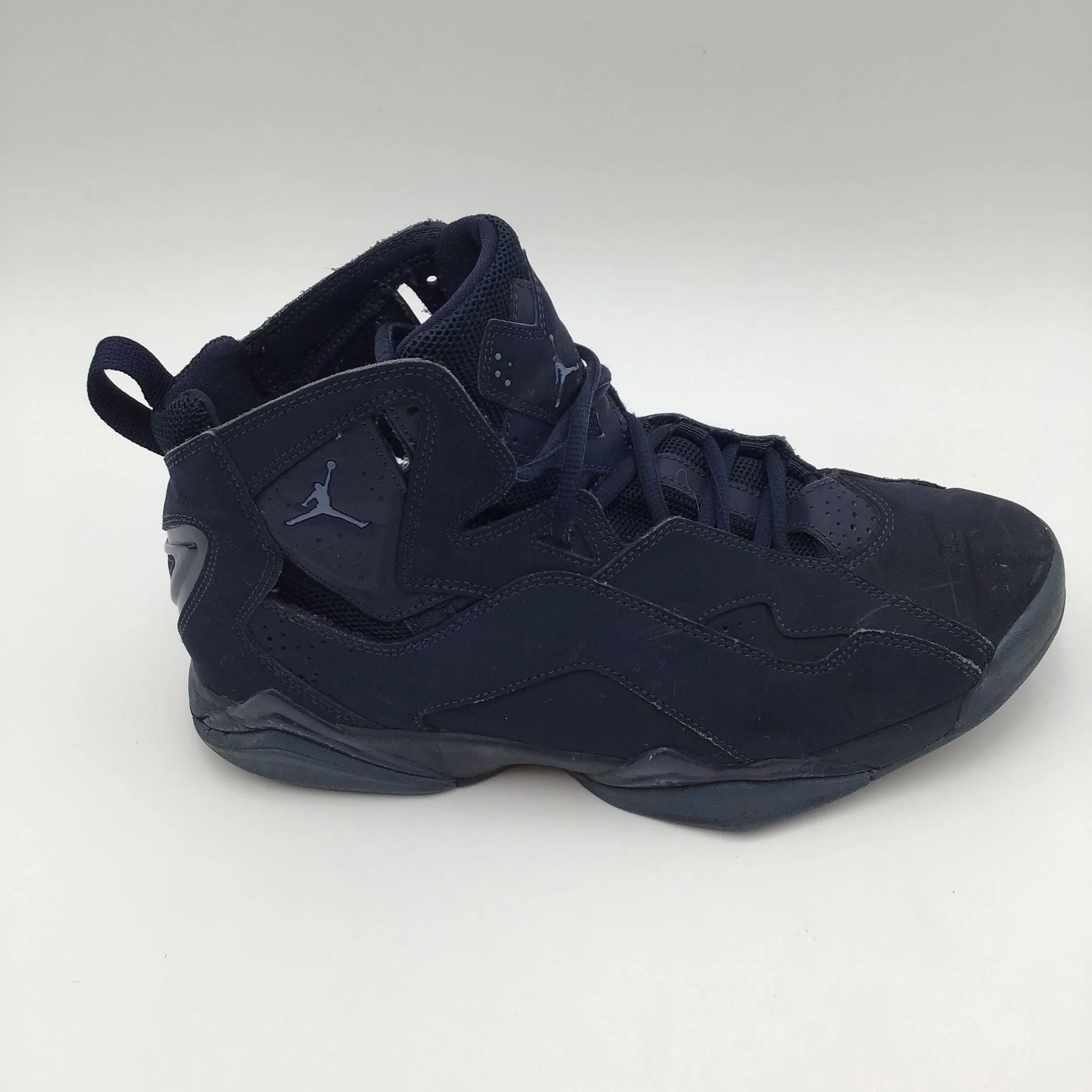 Nike Air Jordan Men's True Flight 'Obsidian' Sneakers-Size 10 ( COA)