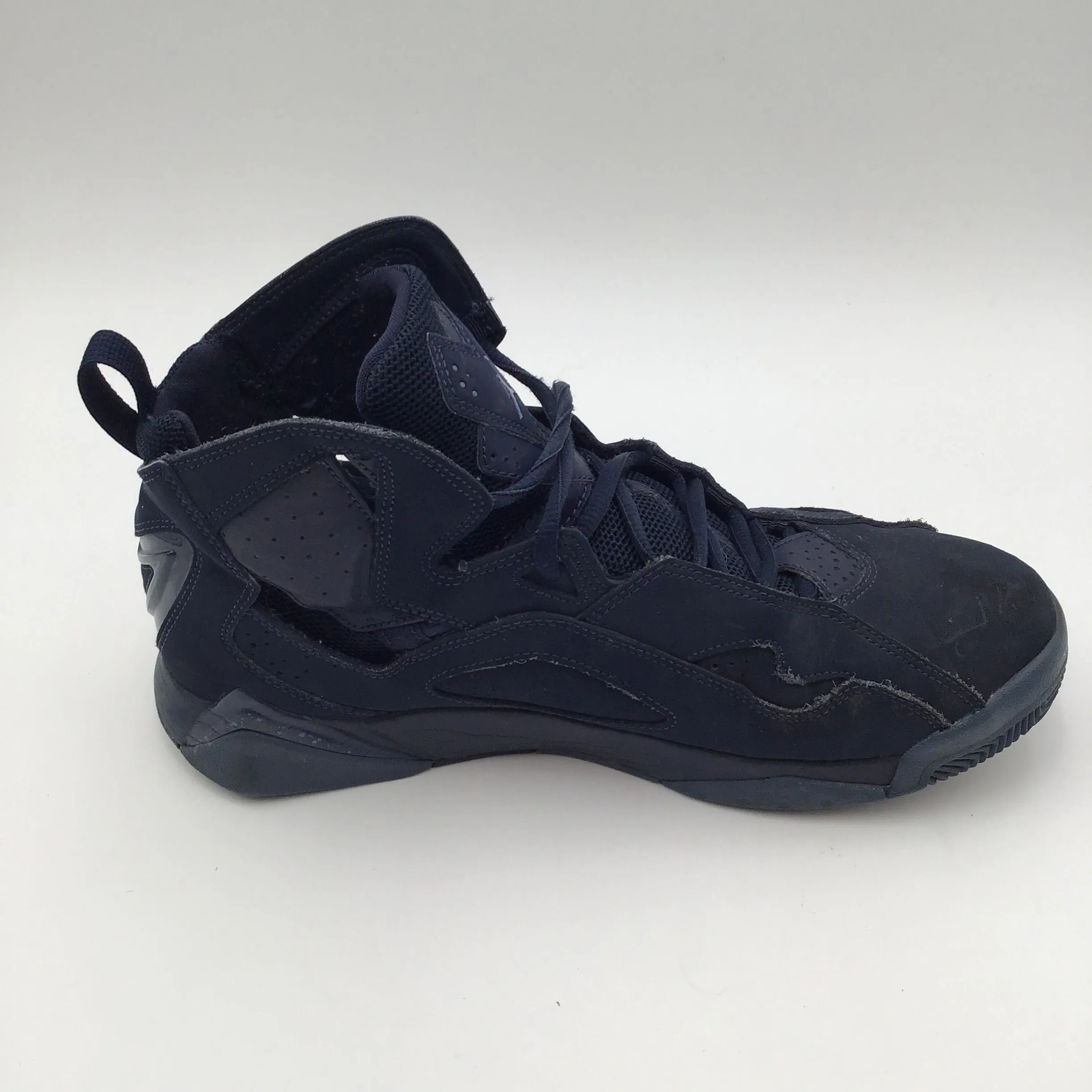 Nike Air Jordan Men's True Flight 'Obsidian' Sneakers-Size 10 ( COA)