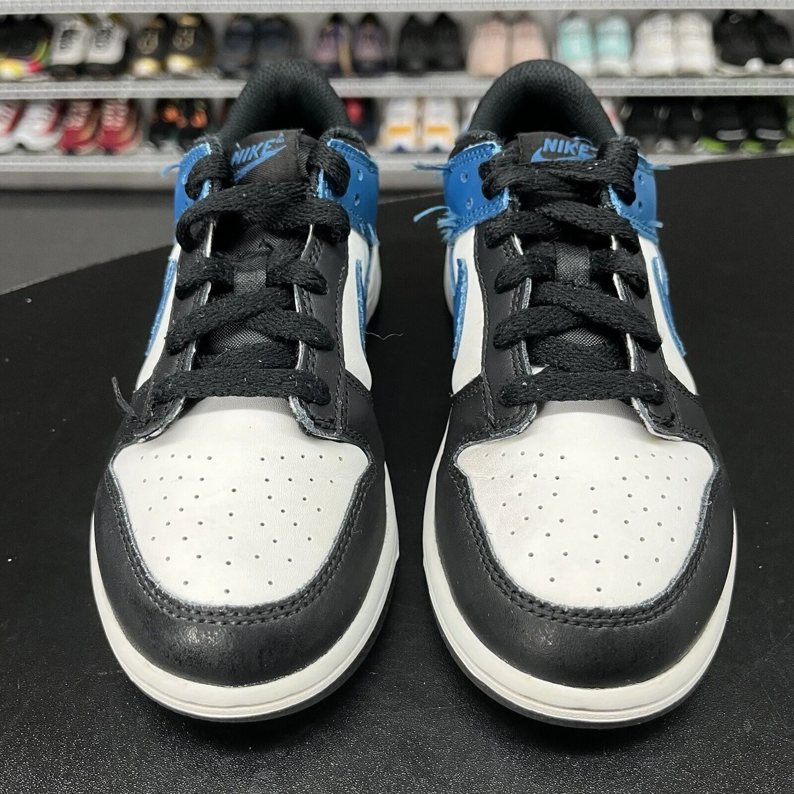 Nike Dunk Low Industrial Blue PS Sneakers DH9756-104 Youth Size 2.5Y