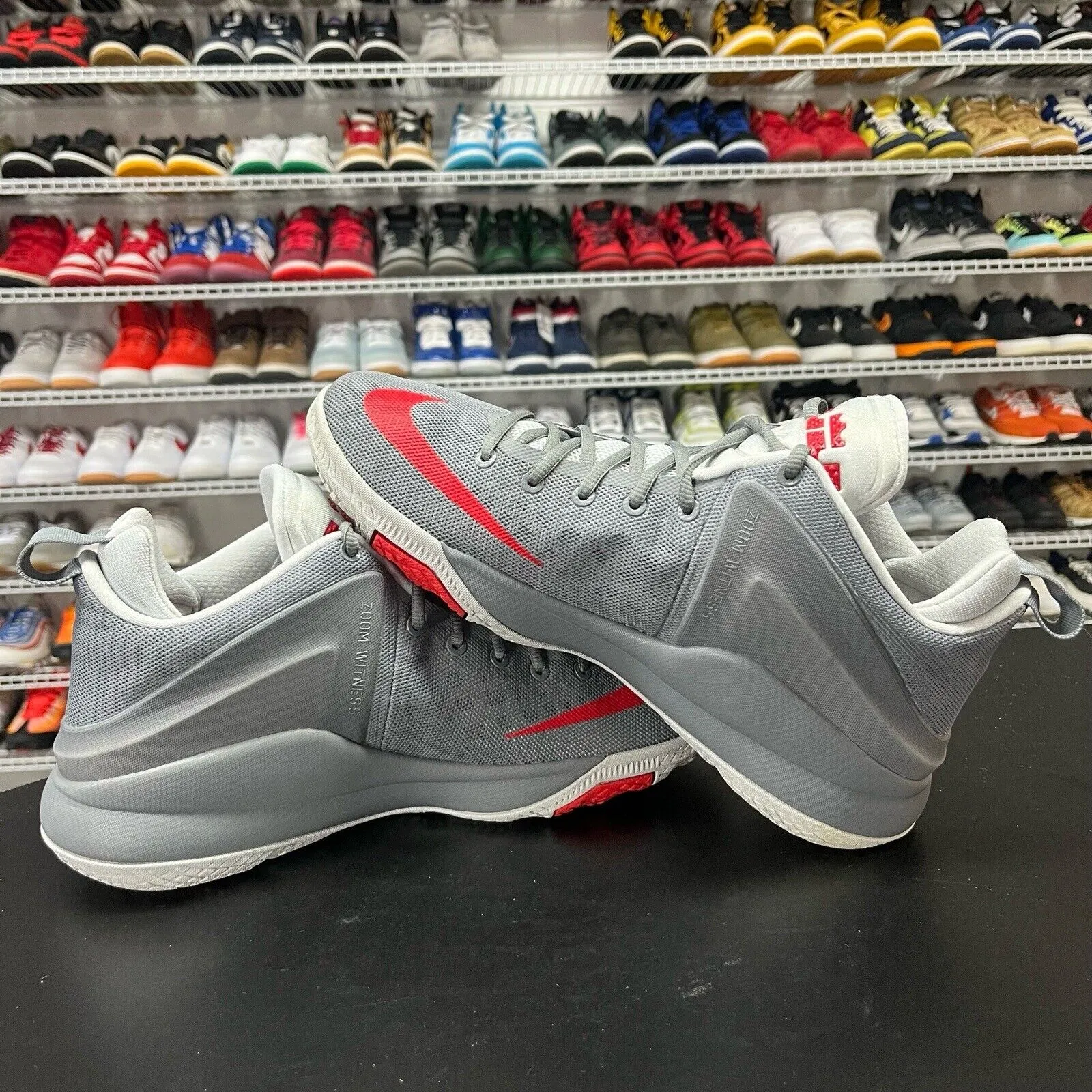 Nike LeBron Zoom Witness Cool Grey (852439-005) Men's Size 10
