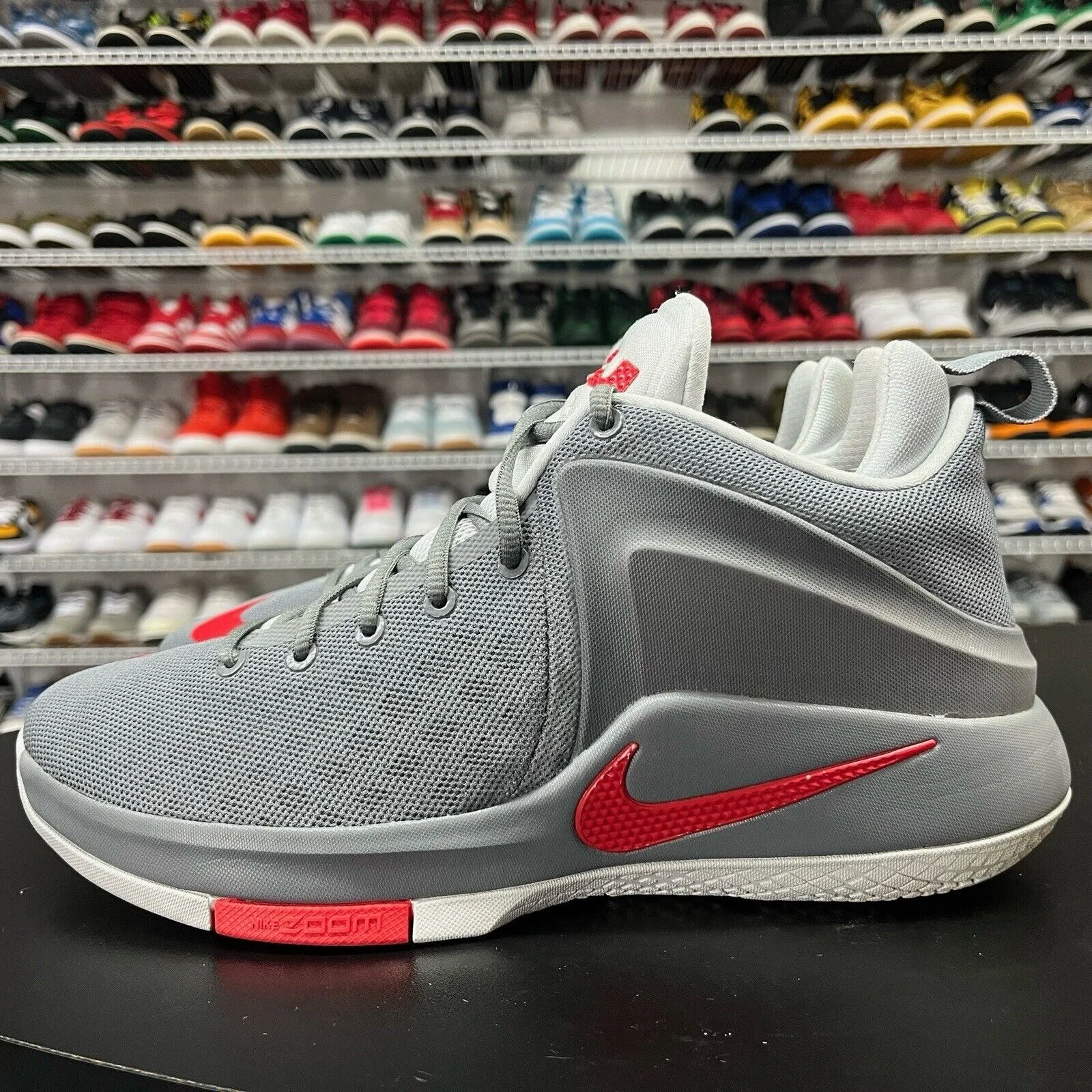 Nike LeBron Zoom Witness Cool Grey (852439-005) Men's Size 10