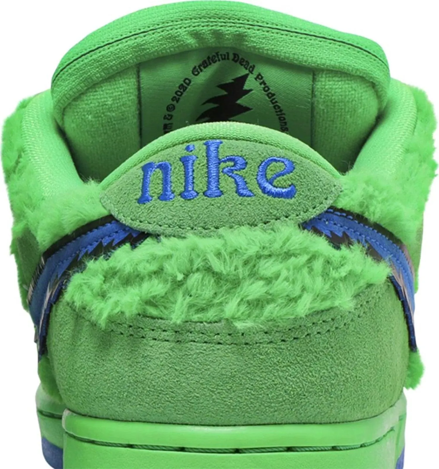 Nike x SB Dunk Low 'Grateful Dead Bears Green'