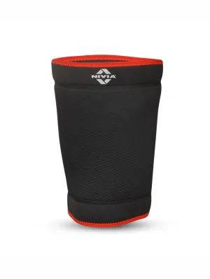 Nivia Orthopedic Thigh Support - Black/Red