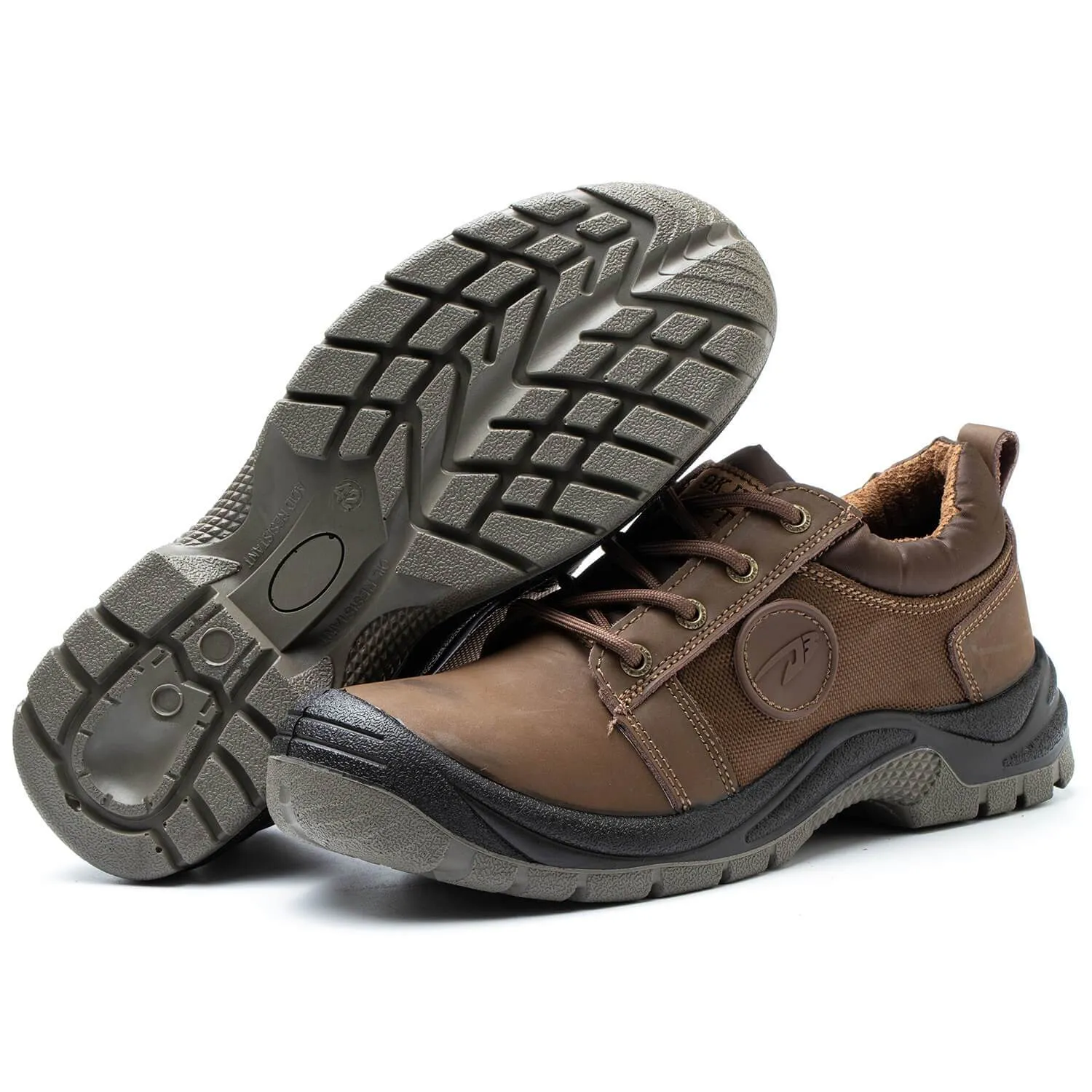 Non-Slip Puncture Resistant Waterproof Steel Toe Work Shoes