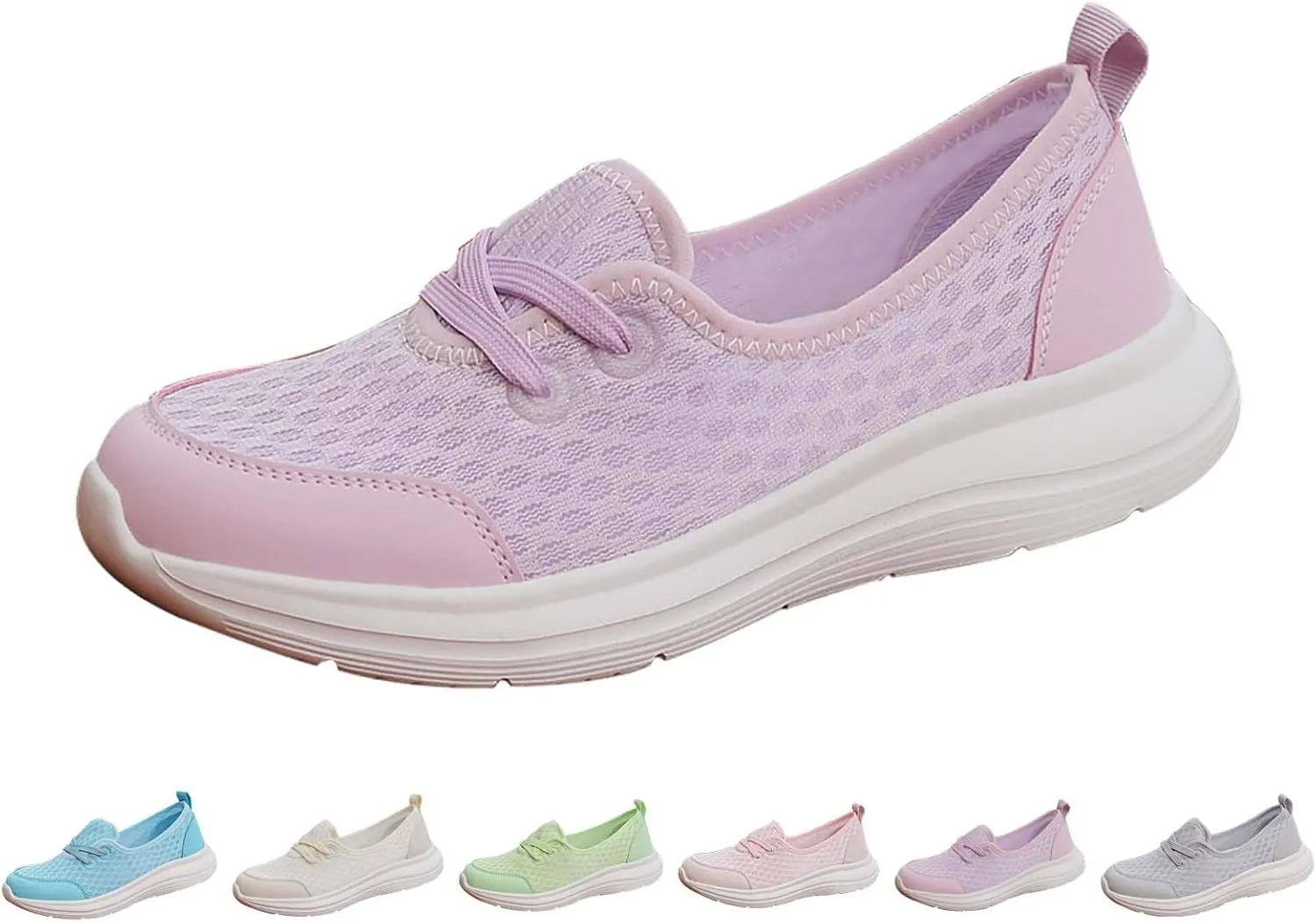 Non Slip Work Shoes Women Food Service Casual Shoes Slip On Men's Fashion Sneakers Running Lightweight Tennis Non Slip White Basketball Shoe Loafers Shoe