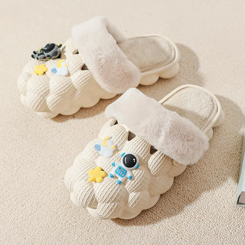 Nordic Soft Plush Slippers