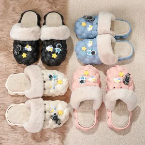 Nordic Soft Plush Slippers