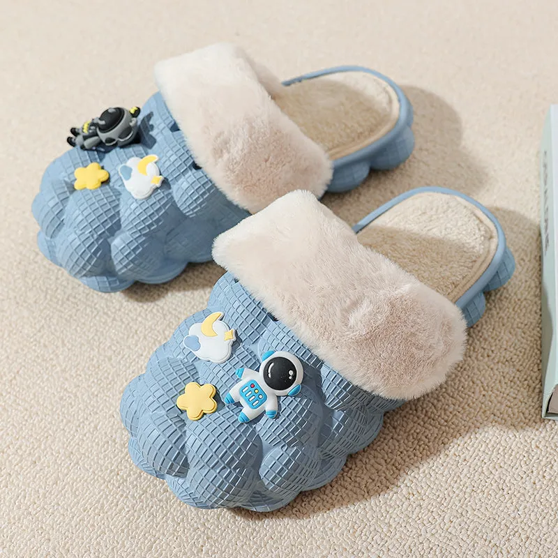 Nordic Soft Plush Slippers
