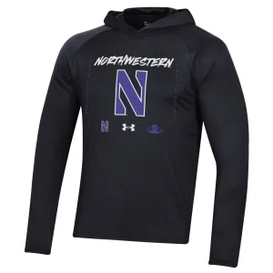 Northwestern Wildcats Men's Under Armour Basketball Shooting Shirt Hoodie