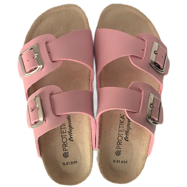 orthopedic older girls sandals : T94: pink