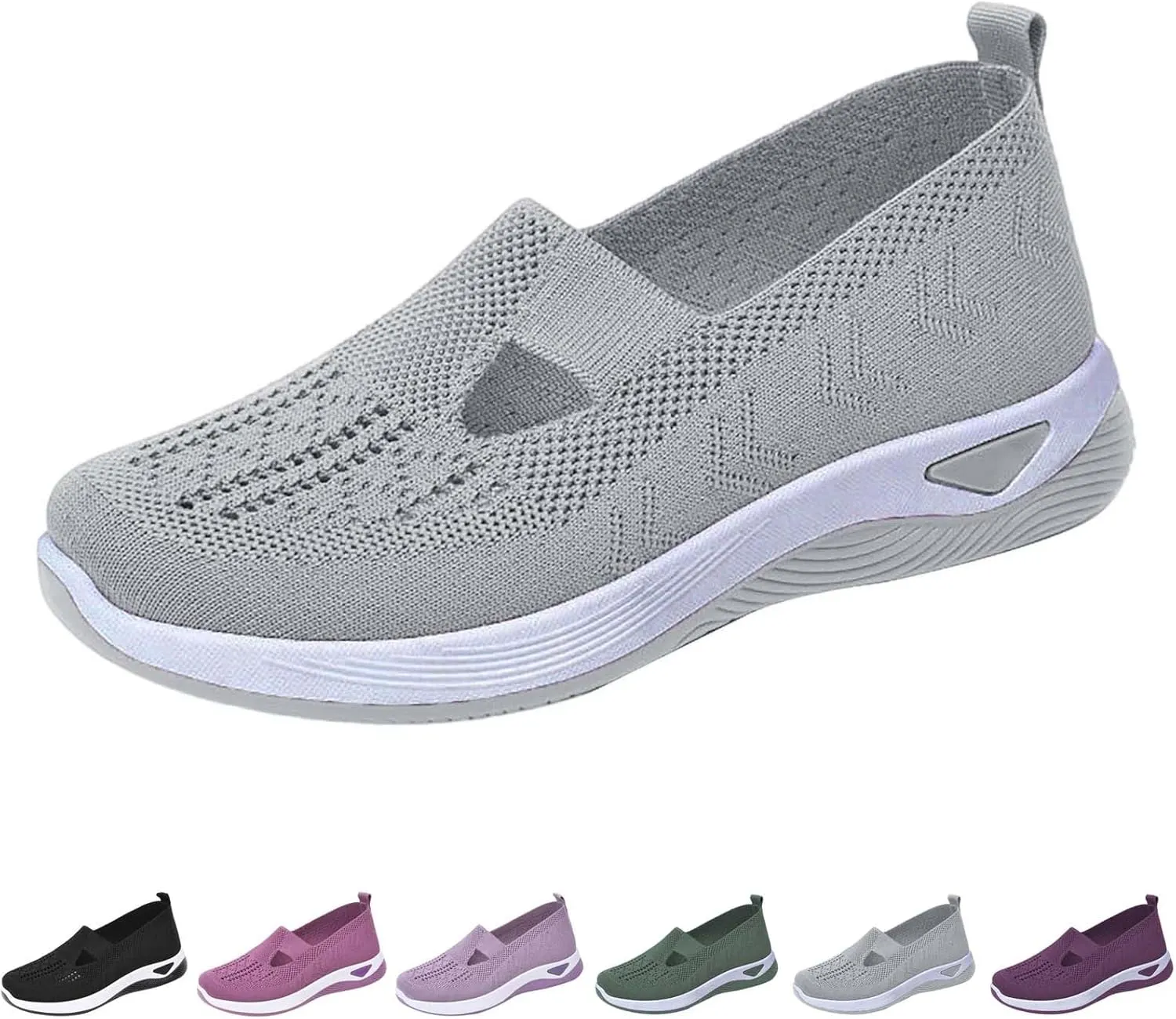 Orthopedic Shoes for Women Breathable Soft Slip On Mens Dress Shoes Casual Casual Shoes Trendy Women's Fashion Sneakers White Tennis Shoe Loafers Shoe