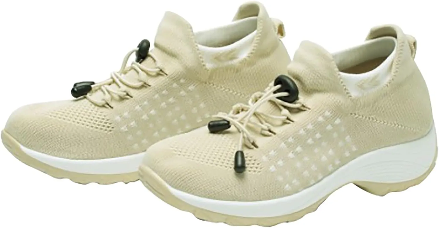 Orthopedic Shoes for Women Breathable Soft Slip On Tennis Shoes Men Walking Business Casual Shoes Slip On Sneakers Steel Toe Tennis Shoe Cross Trainer Shoe