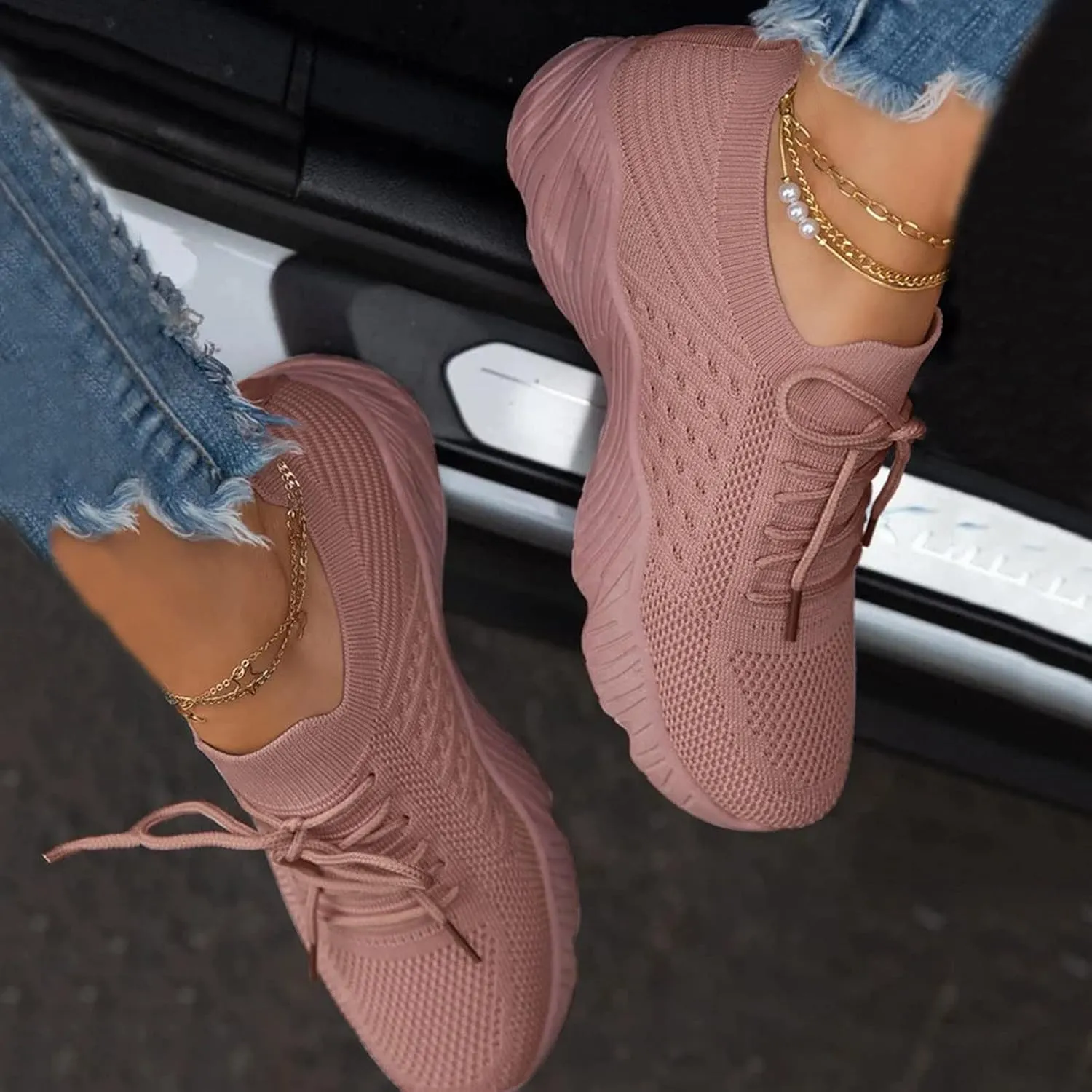 Orthopedic Shoes for Women Woven Slip on Walking Mens Tennis Shoes Walking Men Casual Shoes Men Shoes Sneakers Platform Tennis Shoe Loafers Shoe
