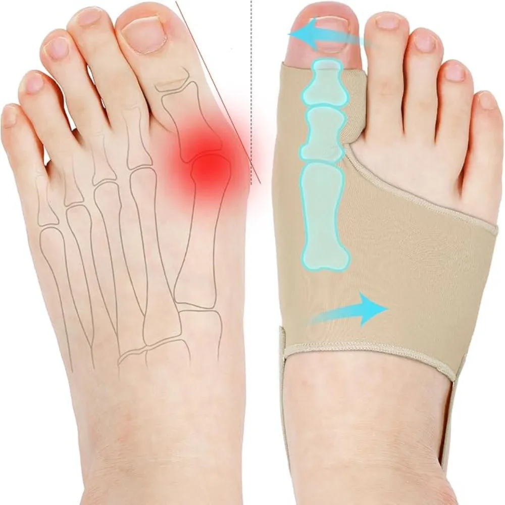Orthopedic Toe Straightener Bunion Sleeve Socks For Relief And Alignment