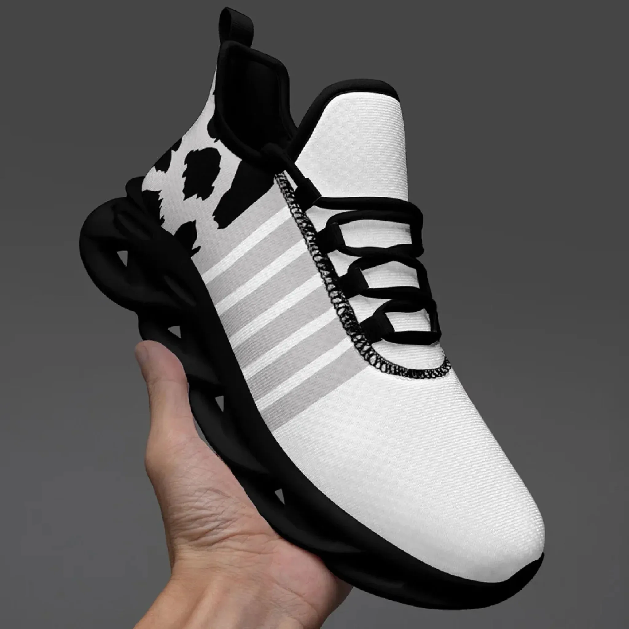 Personalized Stylish Sport Sneakers, Custom Breathable Walking Shoes, Lightweight Running Shoe